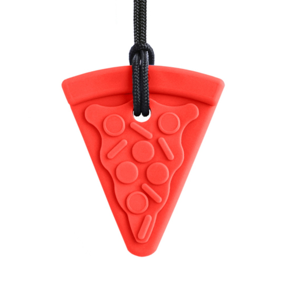 Pizza Chew Necklace - Red (Standard) image 0